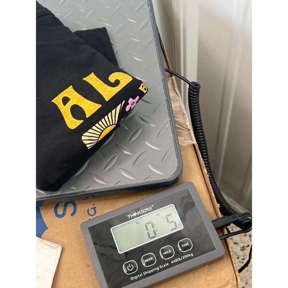 Aloha Hawaii Graphic Tee Size Medium Black Cotton Crewneck Short Sleeve Graphic - Picture 6 of 6